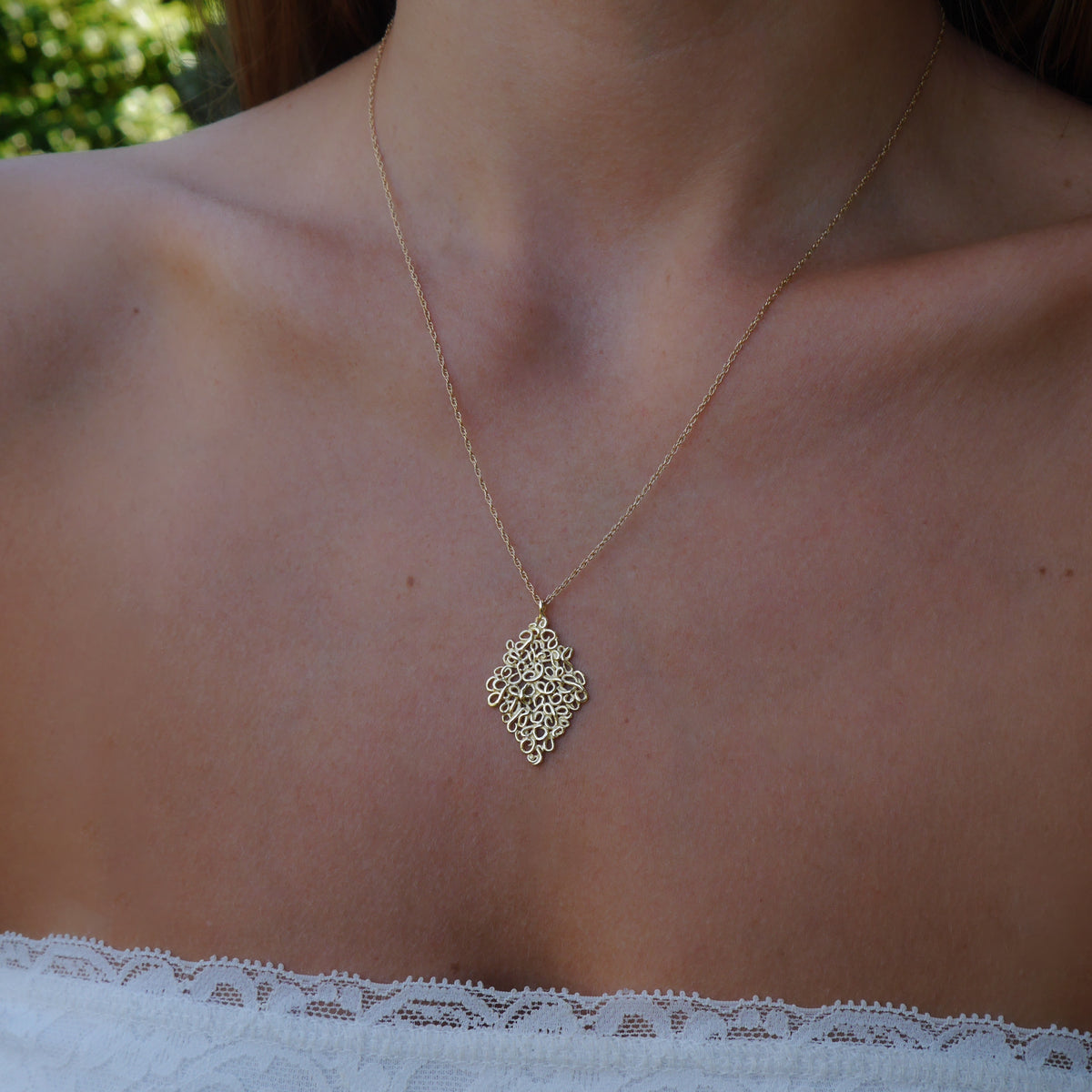 Lace Pendant