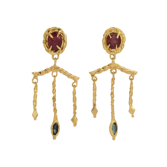 Trident Earrings